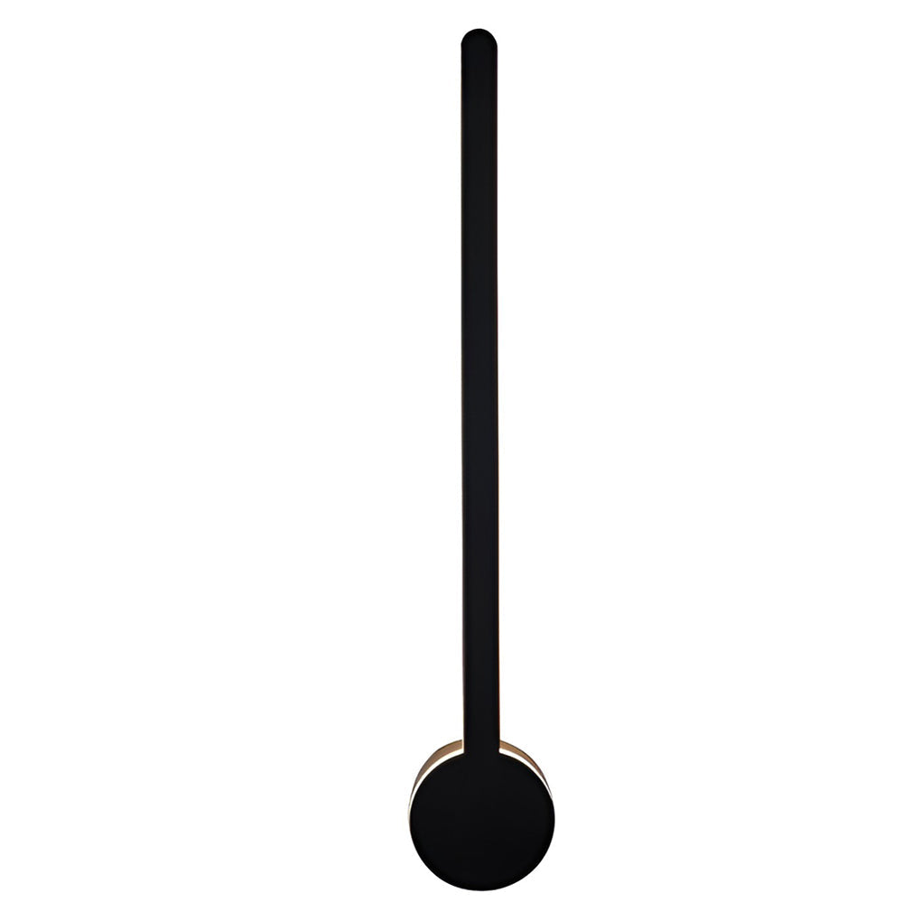 Minimalist Modern Round Strip LED Wall Sconce Light Fixture for Living Room Bedroom and Hallway