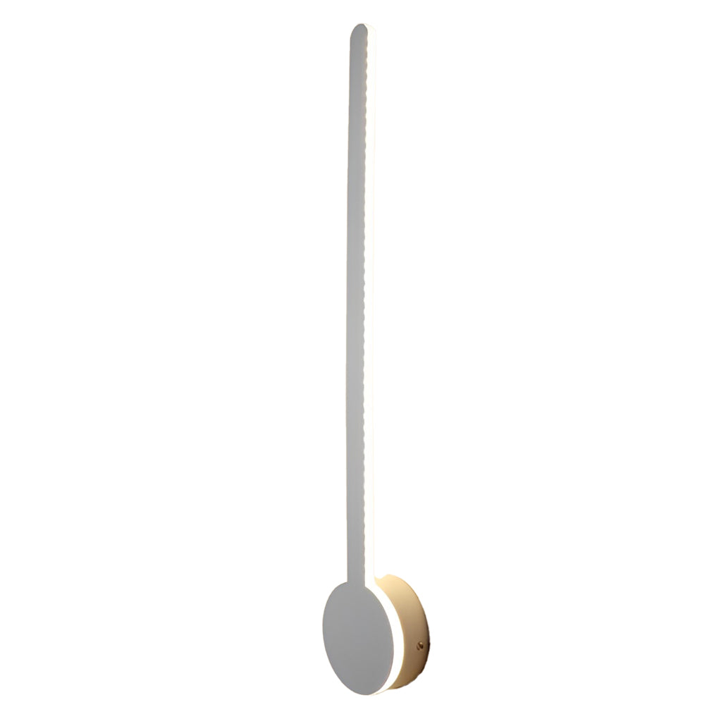 Minimalist Modern Round Strip LED Wall Sconce Light Fixture for Living Room Bedroom and Hallway
