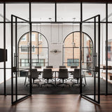 Minimalist Orbion Black Sphere Pendant Light Modern Geometric Glass Droplight