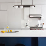 Minimalist Orbion Black Sphere Pendant Light Modern Geometric Glass Droplight