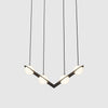 Minimalist Orbion Black Sphere Pendant Light Modern Geometric Glass Droplight
