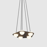 Minimalist Orbion Black Sphere Pendant Light Modern Geometric Glass Droplight