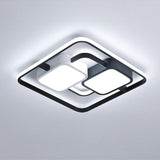 Geometric Modern Dimmable LED Ceiling Light Flush Mount Fixture