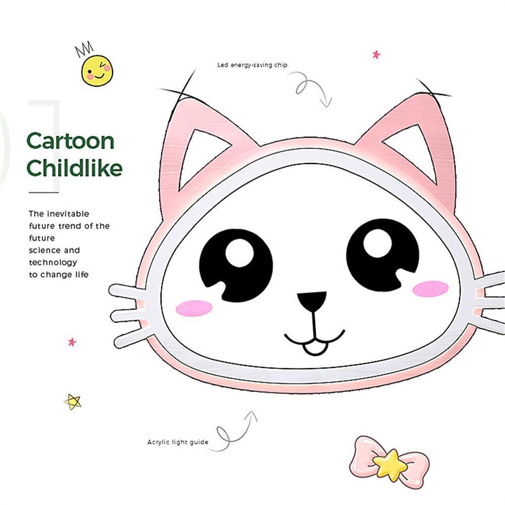 Modern Pink Animal Silhouette Dimmable LED Ceiling Light for Childrens Bedroom Nursery