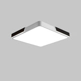 Dimmable Circular Modern LED Flush Mount Ceiling Light 20 Inch Nordic Metal 36W Fixture for Living Room Bedroom