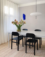 Model 2065 Mid Century Modern Pendant Lamp Opalescent Saucer Suspension Light