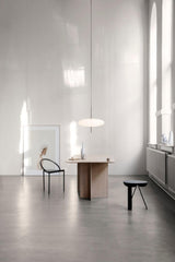 Model 2065 Mid Century Modern Pendant Lamp Opalescent Saucer Suspension Light