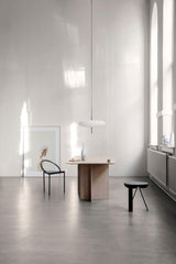 Model 2065 Mid Century Modern Pendant Lamp Opalescent Saucer Suspension Light