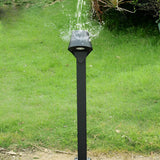 Modern 10W Black LED Outdoor Garden Pathway Light Waterproof Aluminum Landscape Lamp