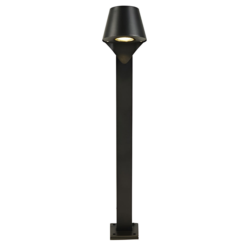 Modern 10W Black LED Outdoor Garden Pathway Light Waterproof Aluminum Landscape Lamp