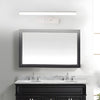 Modern 240 Degree Adjustable Linear LED Vanity Light for Bathroom Mirror Makeup Sconce
