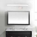 Modern 240 Degree Adjustable Linear LED Vanity Light for Bathroom Mirror Makeup Sconce