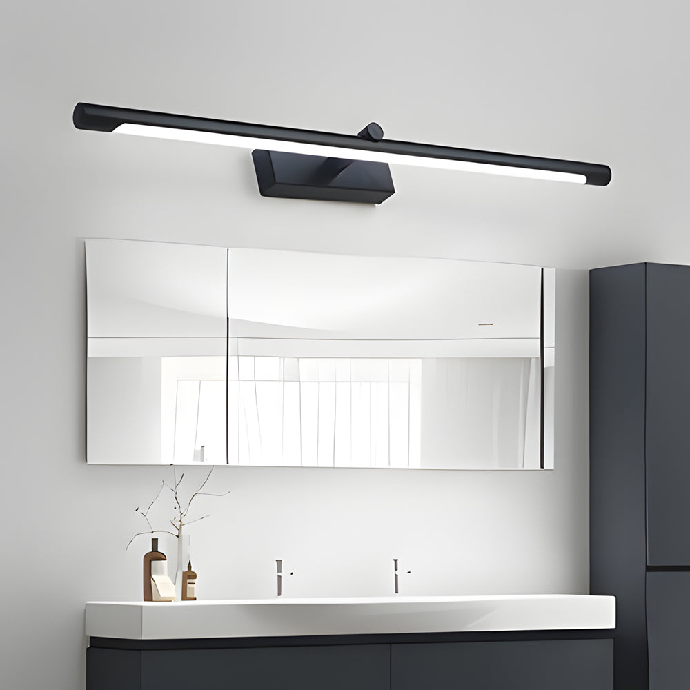 Modern 240 Degree Adjustable Linear LED Vanity Light for Bathroom Mirror Makeup Sconce