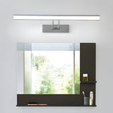 Modern 240 Degree Adjustable Linear LED Vanity Light for Bathroom Mirror Makeup Sconce