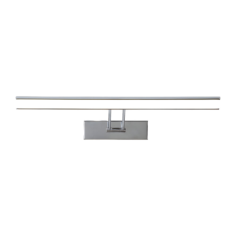 Modern 240 Degree Adjustable Linear LED Vanity Light for Bathroom Mirror Makeup Sconce