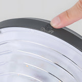 Modern 27.6 Inch Black Solar LED Pathway Light for Outdoor Landscape Gardens