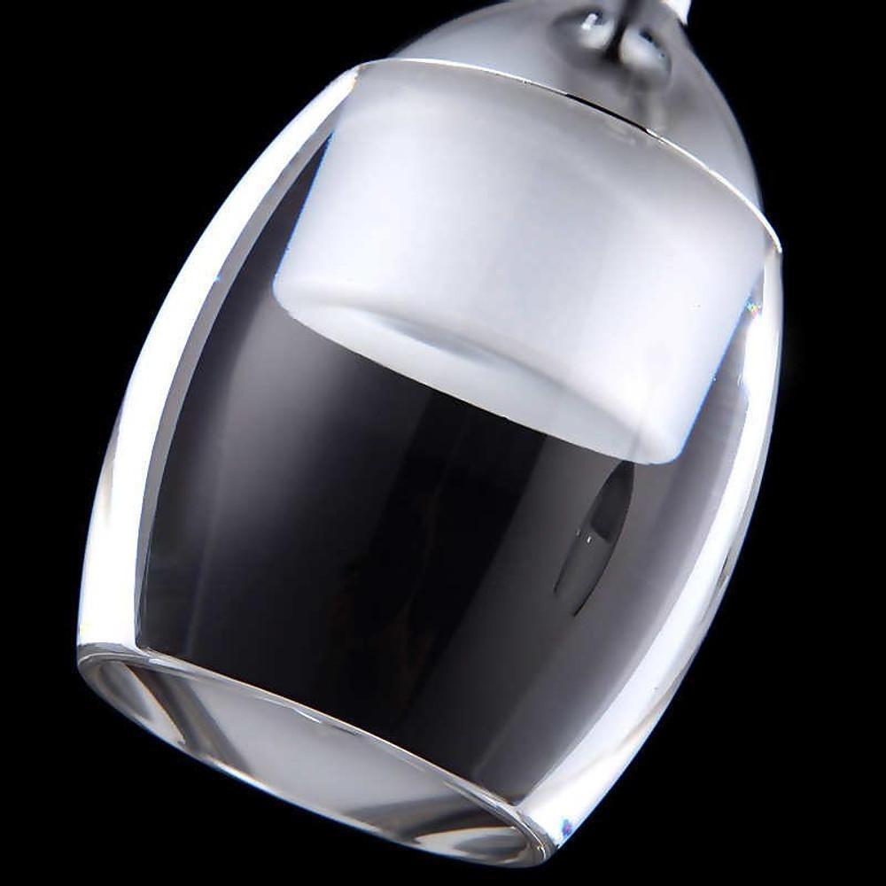 Modern 3 Light LED Kitchen Island Chandelier Electroplated Aluminum Pendant Lighting Fixture