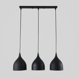 Modern 3 Light Metal Pendant Lighting Industrial Kitchen Island Hanging Lamp Fixture