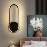 Modern 330 Degree Rotating Rectangular LED Wall Sconce Nordic Style Indoor Lighting
