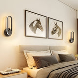 Modern 330 Degree Rotating Rectangular LED Wall Sconce Nordic Style Indoor Lighting