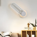 Modern 330 Degree Rotating Rectangular LED Wall Sconce Nordic Style Indoor Lighting