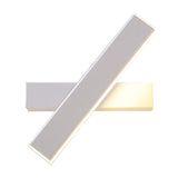 Modern 360 Degree Rotating LED Wall Sconce Minimalist Bedside Lamp for Hallway