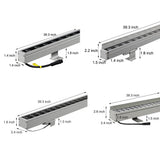 Modern 39.3 Inch 24V Linear LED Wall Washer for Outdoor Facade and Landscape Lighting