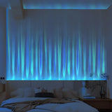 Modern 39.4 Inch Dynamic Ocean Wave LED Wall Washer Light for Living Room and Bedroom