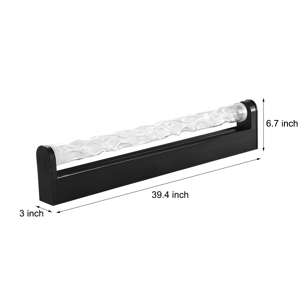 Modern 39.4 Inch Dynamic Ocean Wave LED Wall Washer Light for Living Room and Bedroom