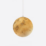Modern 3D Planet Ball Resin Pendant Light for Celestial Bedroom and Living Room Decor