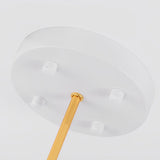 Modern 5 Light LED Branch Chandelier Electroplated Iron Ceiling Lamp for Living Room and Dining Room