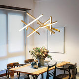 Modern 8 Light LED Sputnik Pendant Lamp Nordic Style Chandelier for Kitchen Island Dining Room and Bedroom