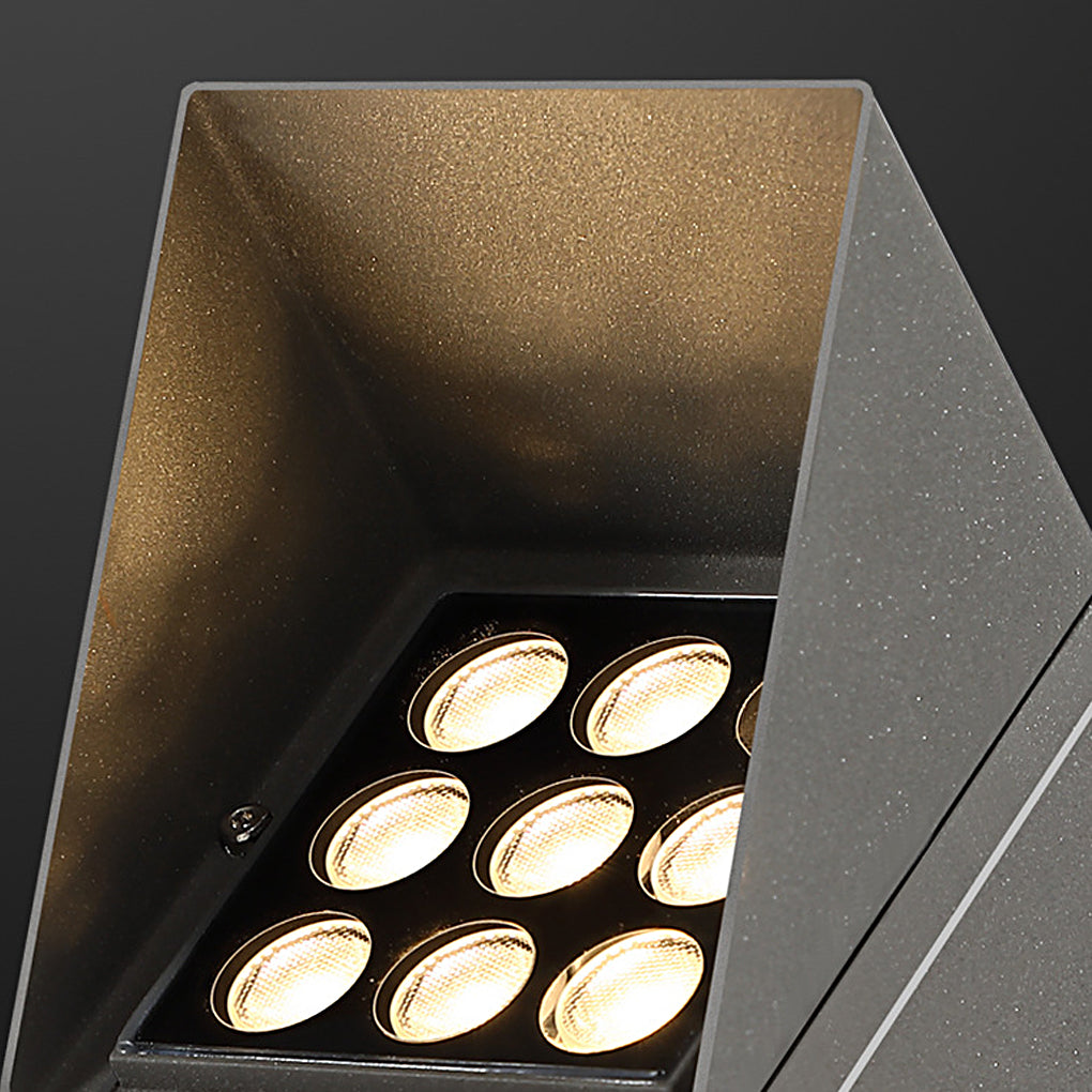 Modern 9W LED Landscape Spotlight IP65 Waterproof DC24V Outdoor Tree Light for Garden Paths