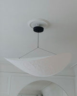 Modern Abstract Cloud Tyvek Pendant Light Sustainable LED Hanging Ceiling Luminaire