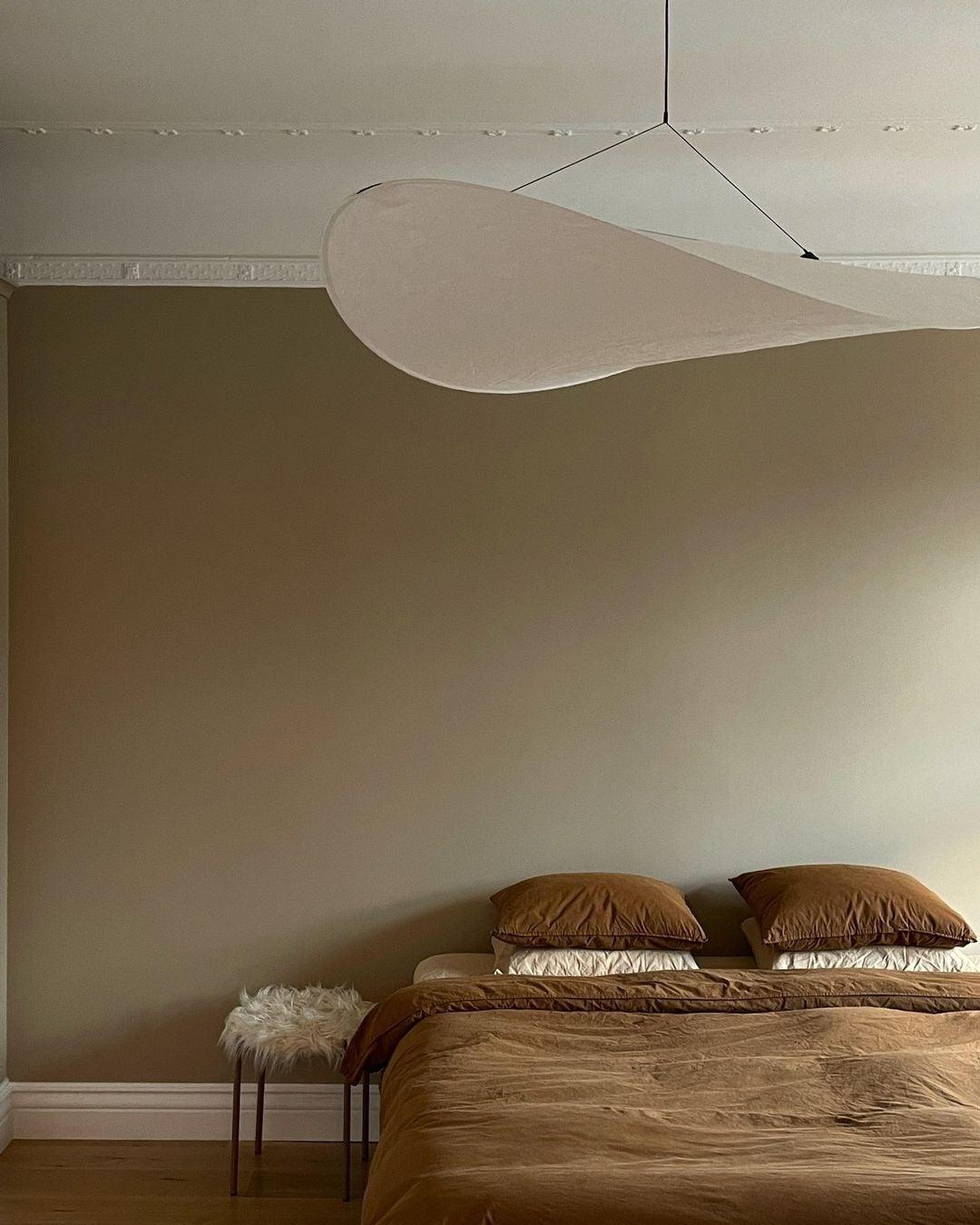 Modern Abstract Cloud Tyvek Pendant Light Sustainable LED Hanging Ceiling Luminaire