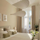 Modern Abstract Cloud Tyvek Pendant Light Sustainable LED Hanging Ceiling Luminaire