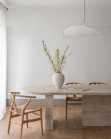 Modern Abstract Cloud Tyvek Pendant Light Sustainable LED Hanging Ceiling Luminaire