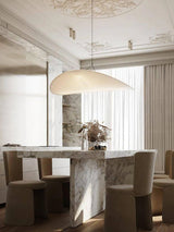 Modern Abstract Cloud Tyvek Pendant Light Sustainable LED Hanging Ceiling Luminaire