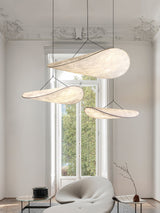 Modern Abstract Cloud Tyvek Pendant Light Sustainable LED Hanging Ceiling Luminaire