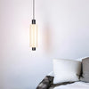 Modern Acrylic Cylinder Pendant Lights 1 2 3 Heads Hanging Ceiling Lamp in Gold or Black