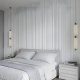 Modern Acrylic Cylinder Pendant Lights 1 2 3 Heads Hanging Ceiling Lamp in Gold or Black