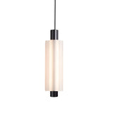 Modern Acrylic Cylinder Pendant Lights 1 2 3 Heads Hanging Ceiling Lamp in Gold or Black