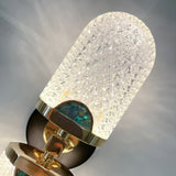Modern Acrylic LED Wall Sconce with 3 Color Dimming Up and Down Light for Bedroom and Living Room