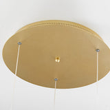 Modern Acrylic Lotus Leaf LED Pendant Light for High Ceiling Stairwell and Villa
