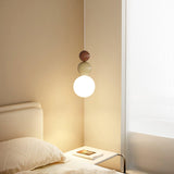 Modern Acrylic Three Ball Pendant Light Contemporary G9 LED Hanging Lamp for Bedroom and Dining Room