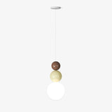 Modern Acrylic Three Ball Pendant Light Contemporary G9 LED Hanging Lamp for Bedroom and Dining Room