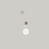 Modern Acrylic Three Ball Wall Sconce Light for Indoor Living Spaces and Bedrooms