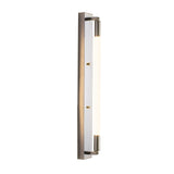 Modern Acrylic Tube LED Wall Sconce Lighting for Bathroom Bedroom and Living Room in Black Gold or Chrome
