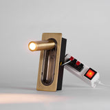 Modern Adjustable 360 Degree Rotating LED Wall Mounted Bedside Reading Lamp for Bedroom and Office