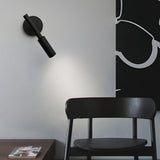 Modern Adjustable Aluminum COB Wall Sconce with 3 Color Temperature Dimming for Bedrooms